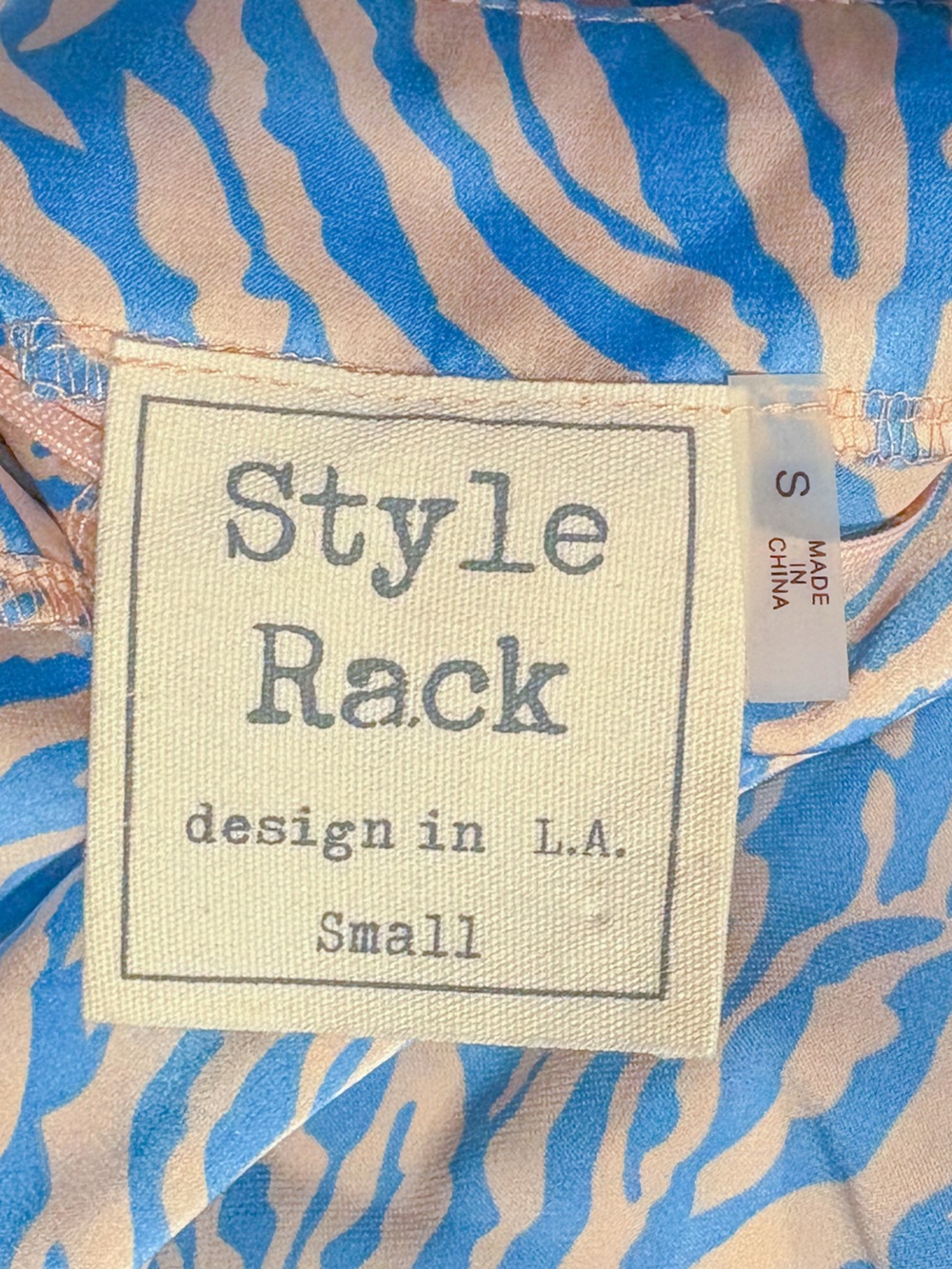 Style Rack Silky Peplum Style Tank Top - Picture 4 of 6